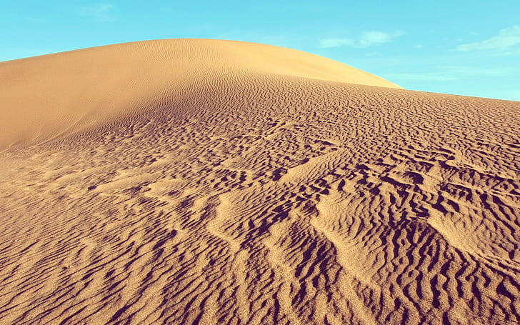 砂漠、風景、砂、砂丘、自然、 HDデスクトップの壁紙