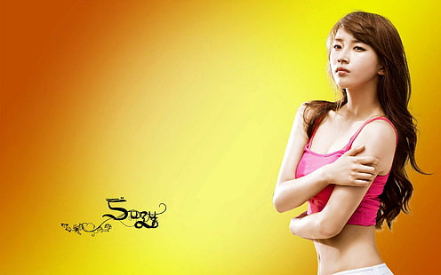 Сьюзи южнокорейская модель HD, 1920x1200, сьюзи, южнокорейский кумир певец, рэпер, танцовщица, актриса, модель, бае сьюзи, HD обои HD wallpaper