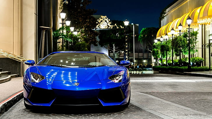 Lamborghini bleu photos aventador, bureau, voiture lamborghini bleu, lamborghini bleu photos aventador, bureau, Fond d'écran HD