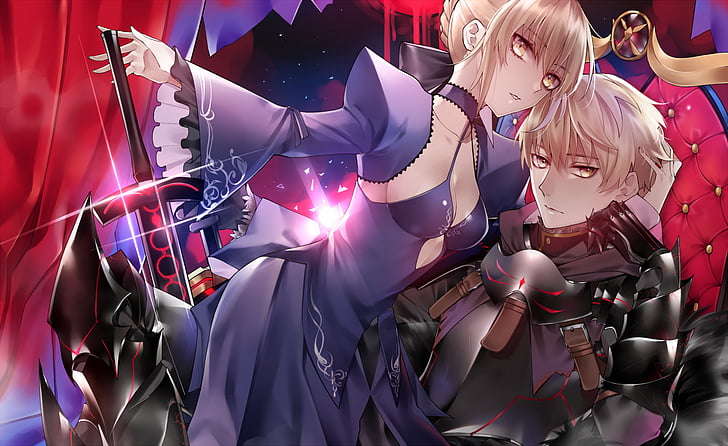 سلسلة Fate ، Fate / Grand Order ، Artoria Pendragon ، Sabre (Fate / Prototype)، خلفية HD