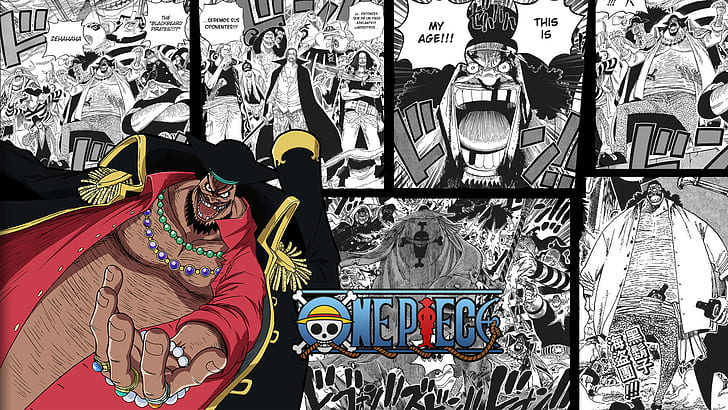 anime, One Piece, marshall d.Ensinar, HD papel de parede