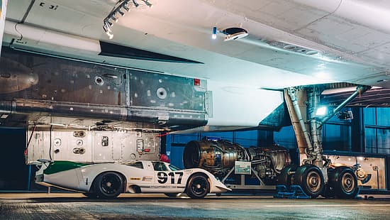 Porsche 917-001, Concorde, Concorde 002, Fond d'écran HD HD wallpaper