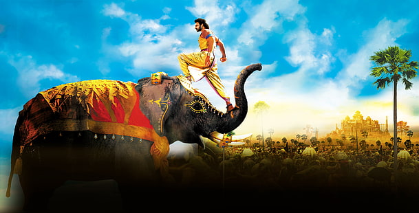 4K, 8K, Prabhas, Baahubali 2: The Conclusion, Tollywood, Telugu, วอลล์เปเปอร์ HD HD wallpaper