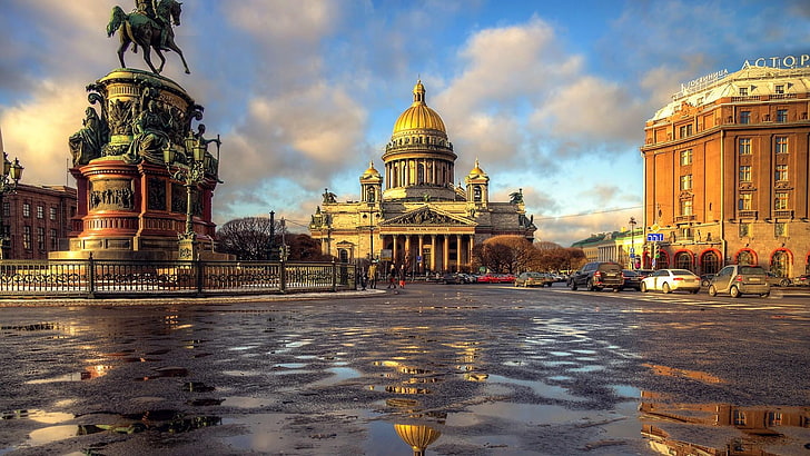 S t.Petersburgo, Rusia, catedral, iglesia, arquitectura, ortodoxa, Fondo de pantalla HD
