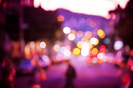 Bokeh photography of street, Drift, Bokeh, photography, street, California  Mission, Mission District  San Francisco, San Francisco  USA, United States of America, defocused, night, abstract, traffic, car, backgrounds, lighting Equipment, blurred Motion, illuminated, nightlife, urban Scene, HD wallpaper HD wallpaper