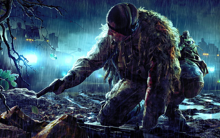Sniper Ghost Warrior 2, psp, estação 3 do jogo, HD papel de parede