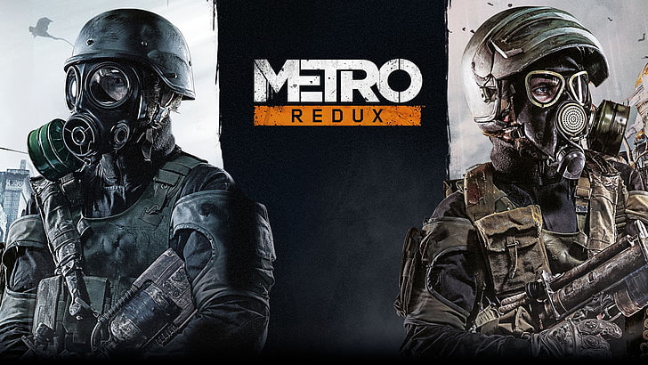 Metro Redux digital wallpaper, video games, metro, HD wallpaper
