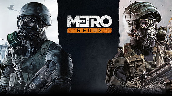 Metro Redux digitale Wallpaper, Videospiele, U-Bahn, HD-Hintergrundbild HD wallpaper