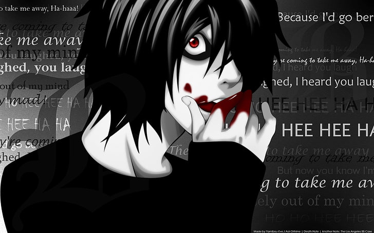 Death Note L wallpaper, Anime, Death Note, BB (Death Note), HD wallpaper