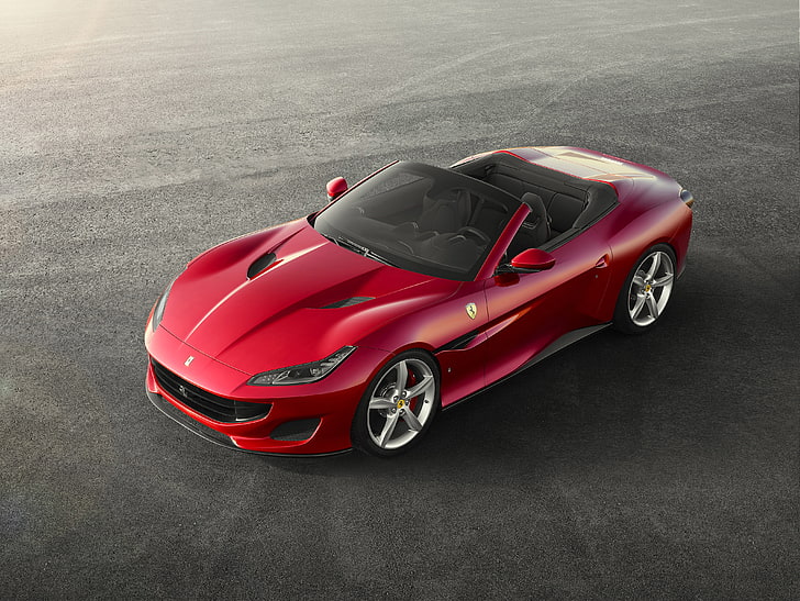 2018, Ferrari Portofino, 4K, HD wallpaper