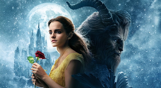 Beauty and the Beast, Film, Film Lainnya, 2017, beauty and the beast, Wallpaper HD HD wallpaper