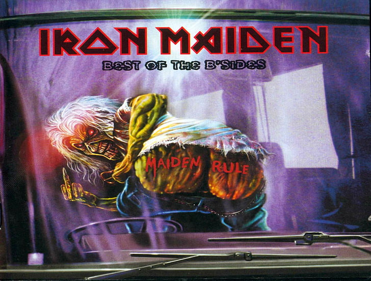 album, cover, dark, eddie, heavy, iron, maiden, metal, HD-Hintergrundbild