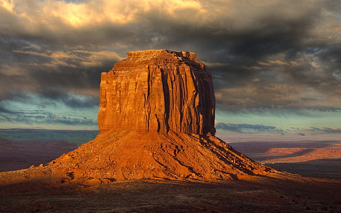 Klippe, Sandstein, Monument Valley, HD-Hintergrundbild HD wallpaper
