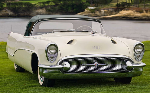1953 Buick Wildcat, biały klasyczny samochód, samochody, 1920x1200, buick, buick wildcat, Tapety HD HD wallpaper