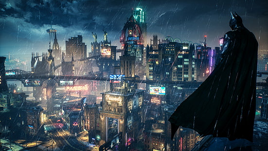 Бэтмен, Бэтмен: Arkham Knight, HD обои HD wallpaper