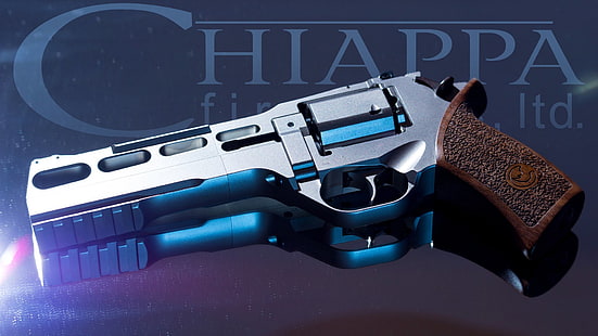 Broń, rewolwer Chiappa Rhino, futurystyczny, pistolet, pistolet, rewolwer, Tapety HD HD wallpaper