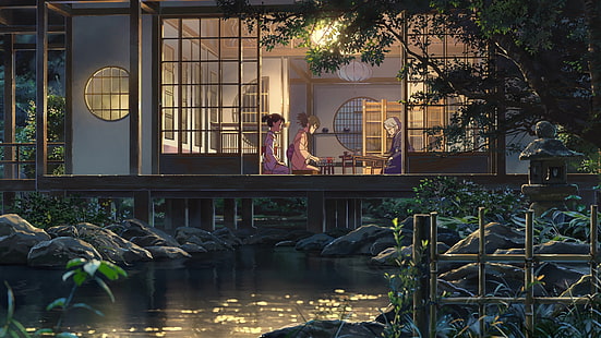 panier de basket noir et blanc, Makoto Shinkai, Kimi no Na Wa, Fond d'écran HD HD wallpaper