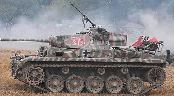 кафяв и зелен боен танк, танк, немски, среден, Panzer IV, HD тапет HD wallpaper