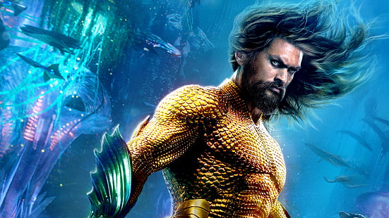 Aquaman, Jason Momoa, HD-Hintergrundbild HD wallpaper