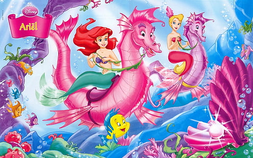The Little Mermaid, Mermaid, HD wallpaper HD wallpaper