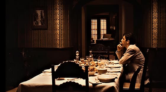  The Godfather, Micheal Corleone, alone, HD wallpaper HD wallpaper
