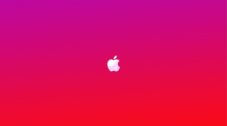 Apple Pink, Компьютеры, Mac, iphone, os, розовый, простой, HD обои