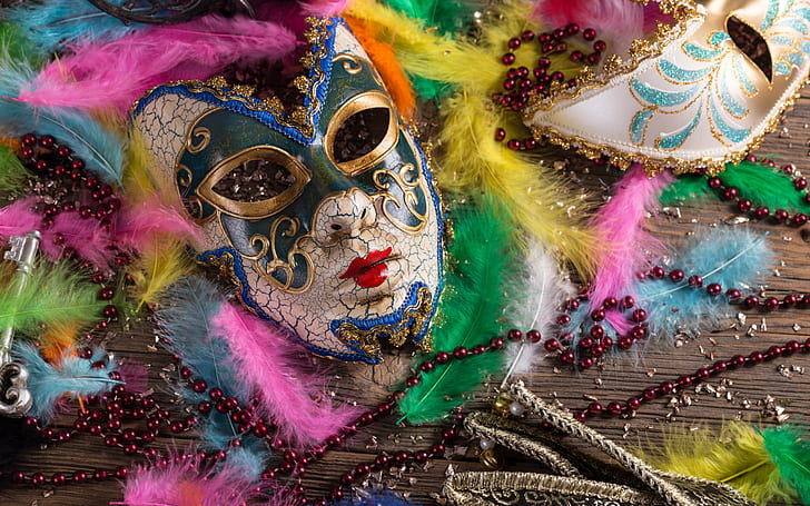 Carnevale di Venezia, mask, semester, maskeradlott, carnevale, mask, semester, venezia, HD tapet