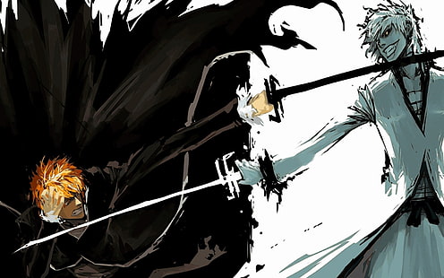 Bleach, Kurosaki Ichigo, Hollow, anime, Fond d'écran HD HD wallpaper