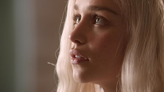 여배우, Daenerys Targaryen, 여자들, Emilia Clarke, 왕좌의 게임, 얼굴, HD 배경 화면 HD wallpaper