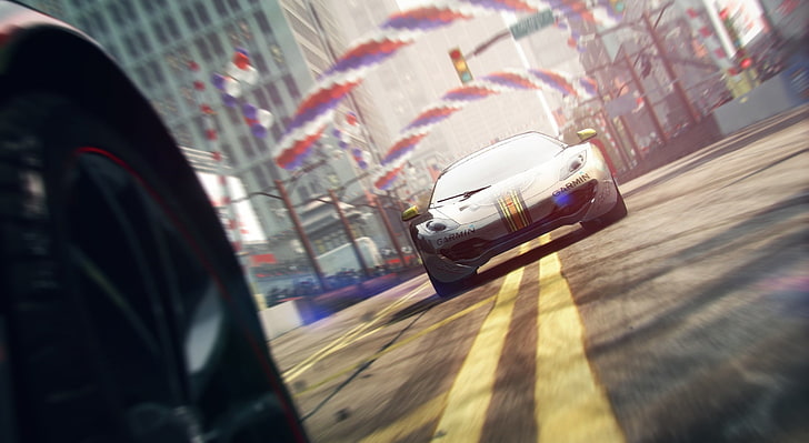 GRID 2 Cars, screenshot aplikasi Need For Speed, Game, Game Lain, Race, Cars, video game, 2013, Grid 2, Wallpaper HD