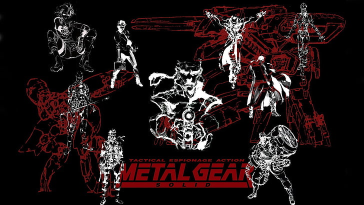 Metal Gear Solid, gry wideo, Metal Gear Solid 2, Tapety HD
