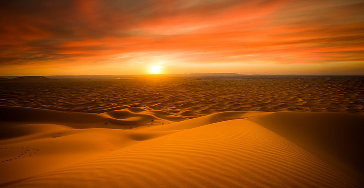 braunen hölzernen gerahmten Glasplatte Couchtisch, Wüste, HD-Hintergrundbild