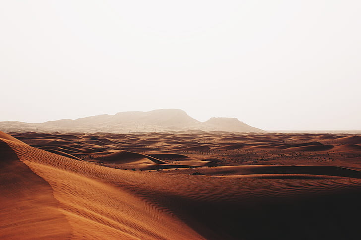 paisaje arenoso, desierto, arena, naturaleza, hd, 4k, dunas, Fondo de pantalla HD