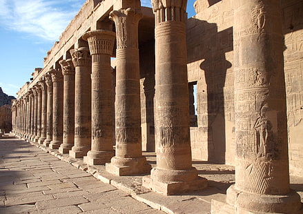 Afryka, Egipt, starożytność, architektura, Tapety HD HD wallpaper