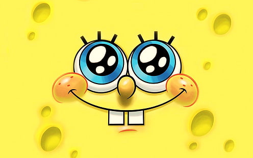 วอลล์เปเปอร์ Spongebob, สีเหลือง, Spongebob, Squarepants, วอลล์เปเปอร์ HD HD wallpaper