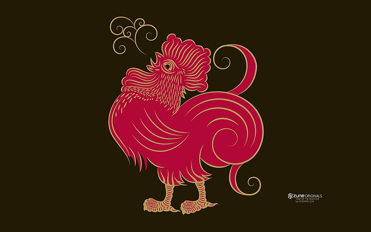 Products, Zune, Chicken, Rooster, Zodiac, HD wallpaper
