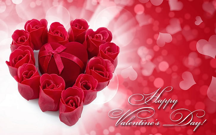 Happy Valentines Day Heart To Heart Red Hd Wallpaper 1920×1200, HD wallpaper