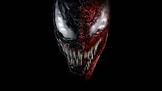  Venom, Carnage, Venom: Let There Be Carnage, Marvel Comics, Sony, HD wallpaper HD wallpaper