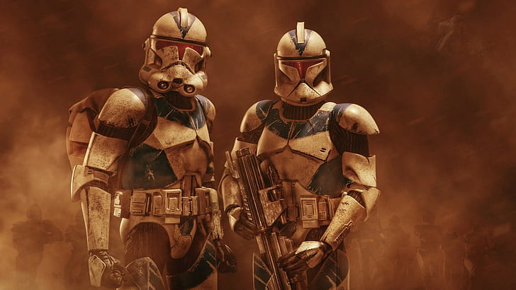 clone trooper guerres des étoiles fan art république galactique, Fond d'écran HD