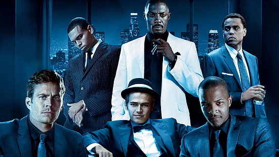 Film, Takers, Chris Brown, Hayden Christensen, Idris Elba, Michael Ealy, Paul Walker Paul Walker, Wallpaper HD HD wallpaper