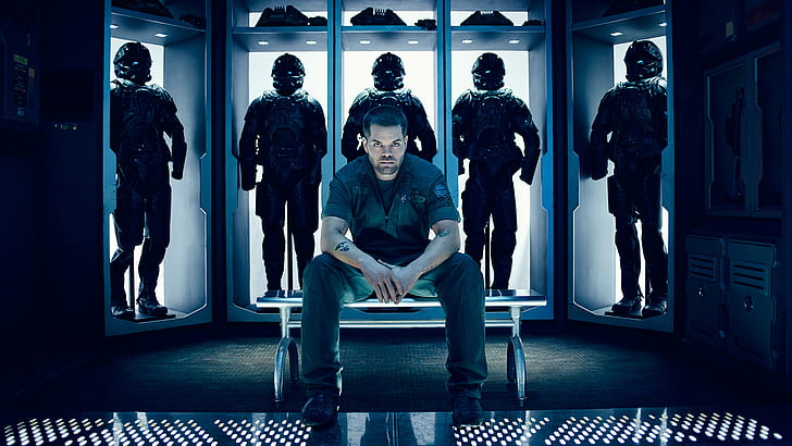 the expanse, science fiction, Amos Burton, Wes Chatham, HD wallpaper