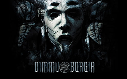 Dimmu Borgir 바탕 화면, 밴드 (음악), Dimmu Borgir, 앨범 커버, 어두운, 데스 메탈, 하드 록, 헤비메탈, HD 배경 화면 HD wallpaper