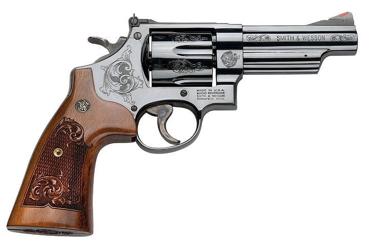 smith and wesson revolver, HD wallpaper