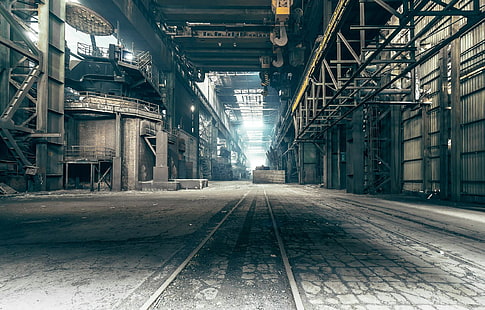 Industrie, Fabrik, Metall, Maschine, HD-Hintergrundbild HD wallpaper