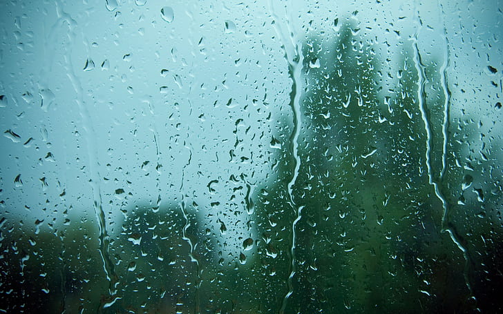 photography, 2560x1600, rain, drop, window, Raindrops wallapers, 4K, HD wallpaper