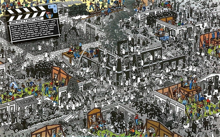Wo ist Wally Buch, Spiel, Wo ist Waldo?, HD-Hintergrundbild