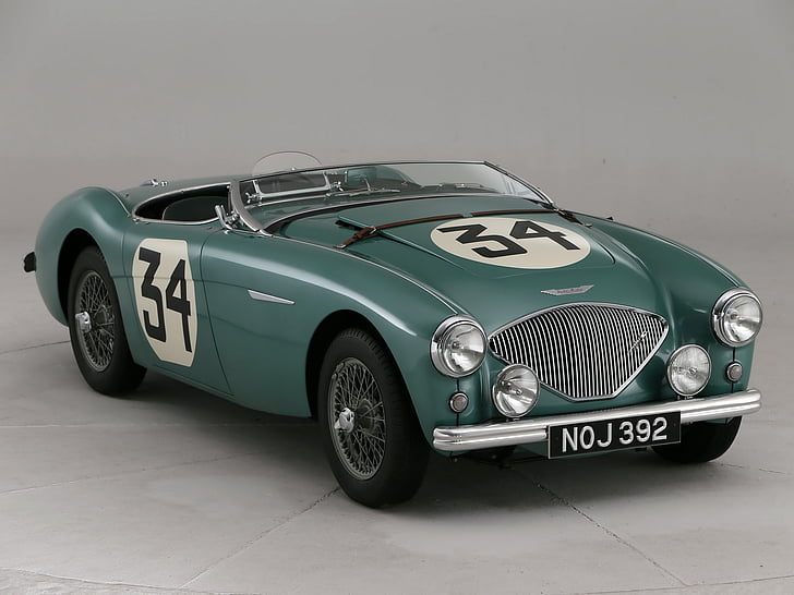 100, 1953, austin, healey, race, racing, retro, special test car, supercar, HD wallpaper