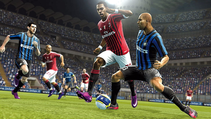 FIFA game poster, FIFA, Inter Milan, AC Milan, HD wallpaper