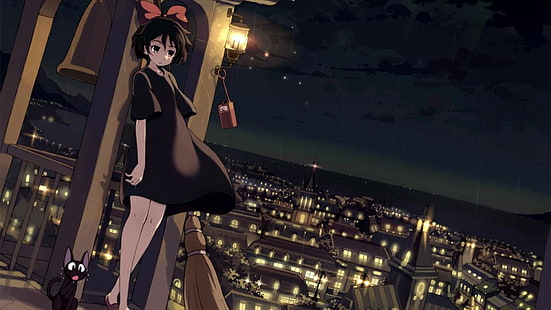 Studio Ghibli Kiki Lieferservice Anime Girls, HD-Hintergrundbild HD wallpaper