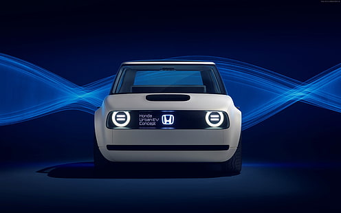 4k ، Honda Urban EV ، سيارة كهربائية ، معرض جنيف للسيارات 2018 ، سيارات كهربائية، خلفية HD HD wallpaper